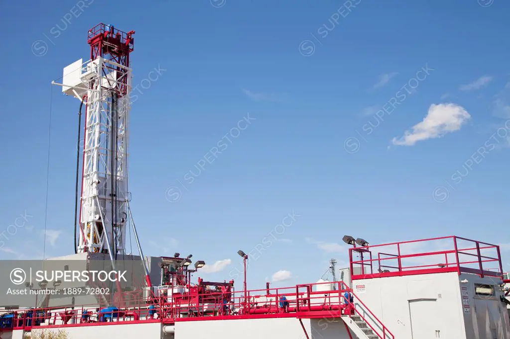 service rig for the oilfield industry, edmonton, alberta, canada