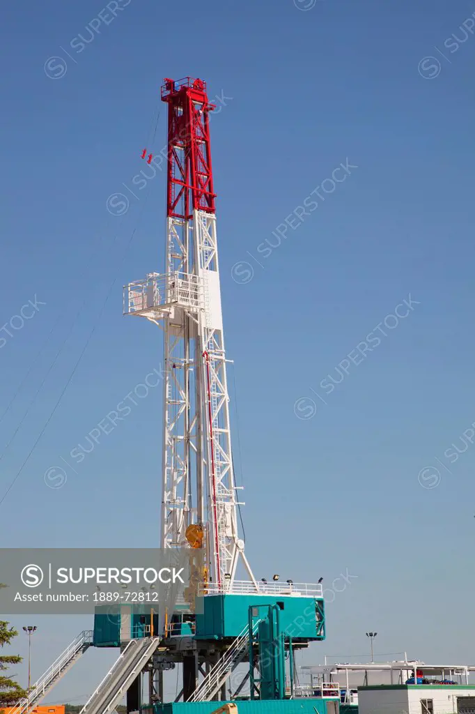 service rig for the oilfield industry, edmonton, alberta, canada