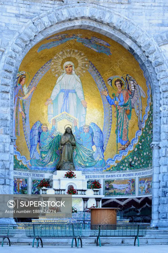 Sanctuary Of Our Lady Of Lourdes, Lourdes Hautes_Pyrenees France