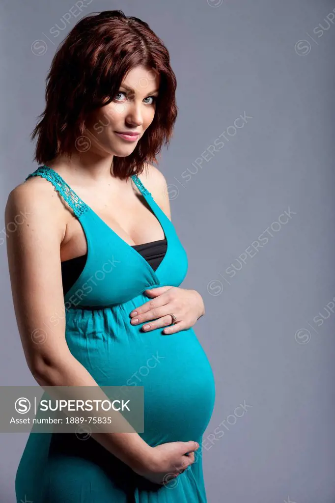 Portrait of a pregnant woman, edmonton alberta canada