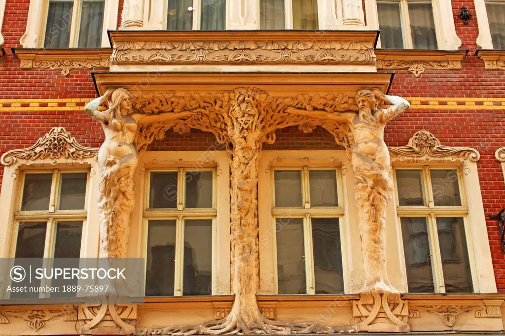Art Nouveau Architecture, Riga Latvia