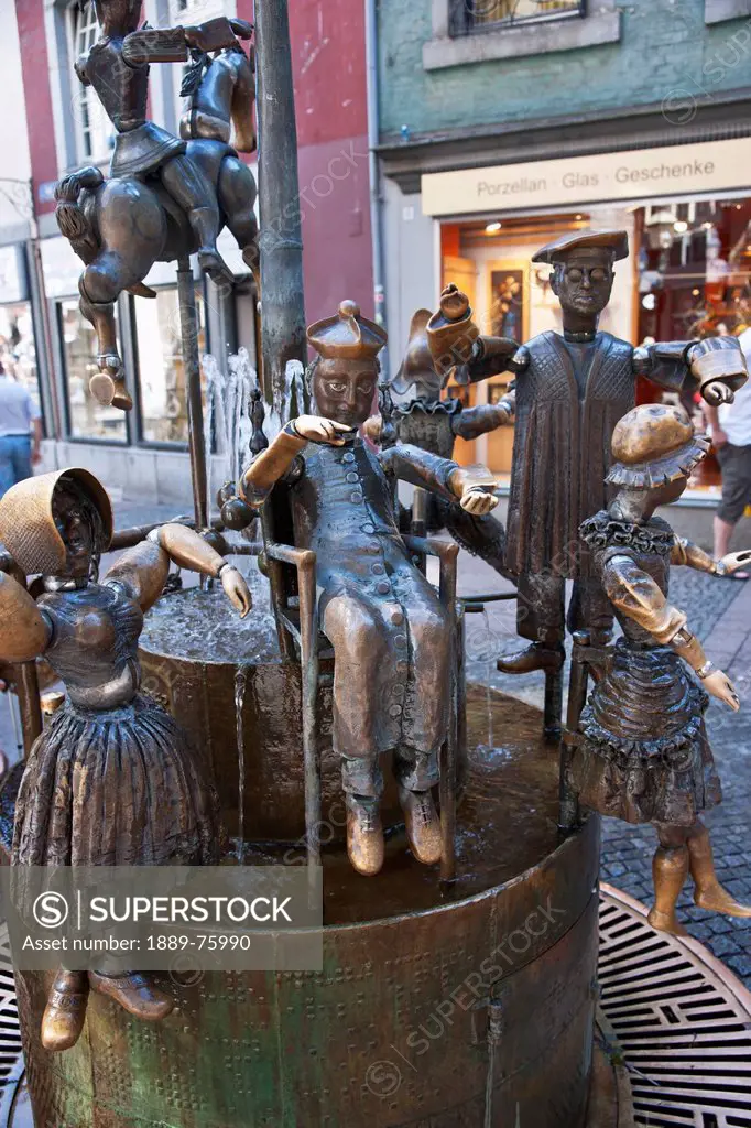 Dolls Fountain, Aachen North Rhine_Westphalia Germany