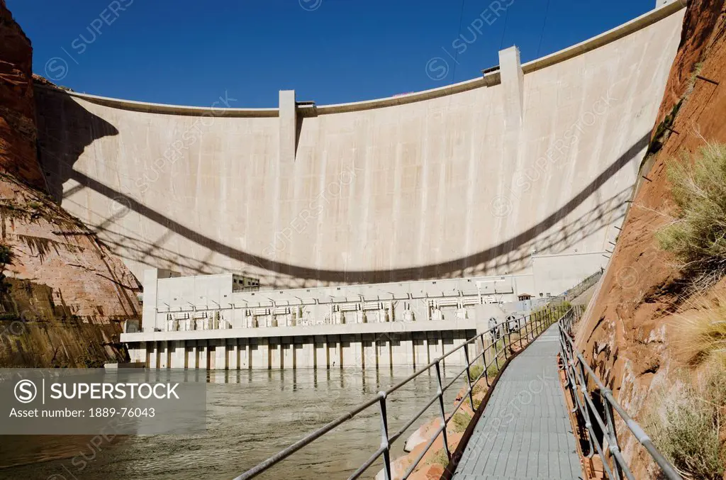 Glen Canyon Dam, Arizona United States Of America