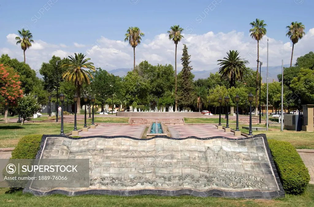 Pedro Del Castillo Square, Mendoza Argentina