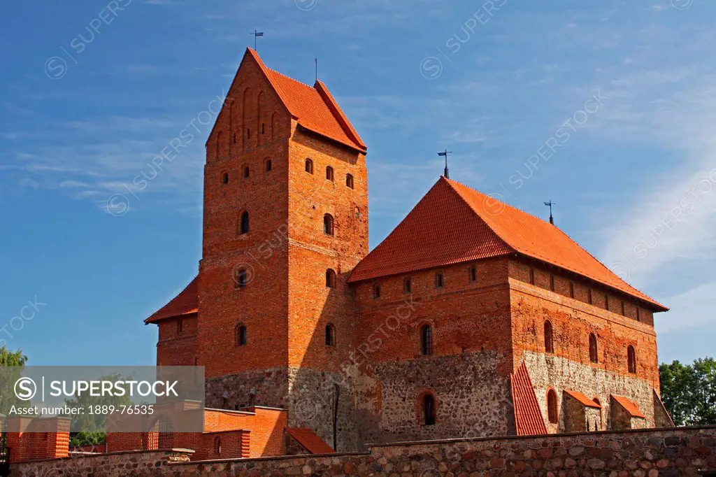 Castle Courtyard, Trakai Lithuania