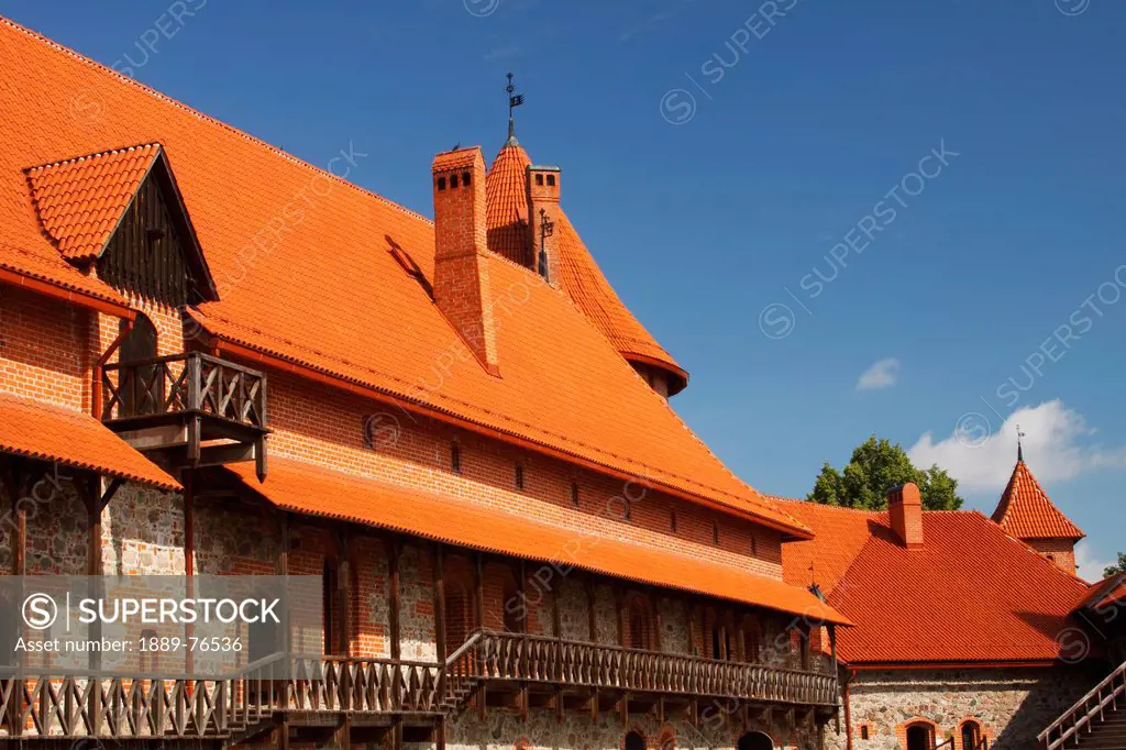 Castle Courtyard, Trakai Lithuania
