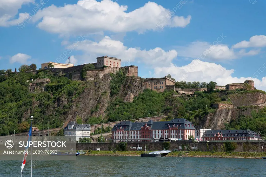 Ehrenbreitstein Castle, Koblenz Rhineland_Palatinate Germany