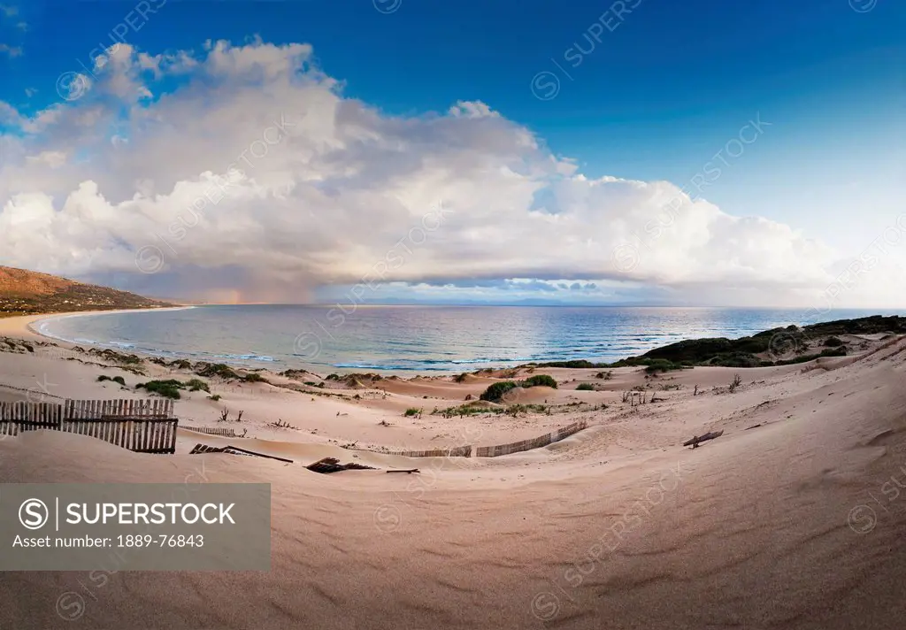 Sand dunes at punta paloma, tarifa cadiz andalusia spain