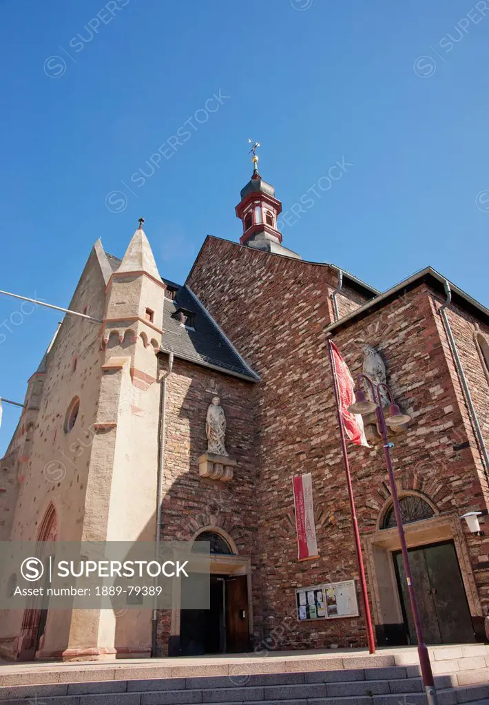 catholic church of st. james, rudesheim am rhein rheingau_taunus_kreis germany