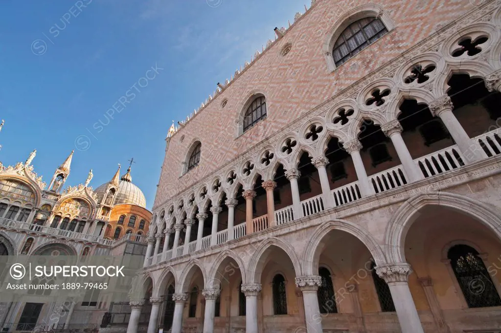 doge´s palace off piazza san marco or st. mark´s square, venice veneto italy