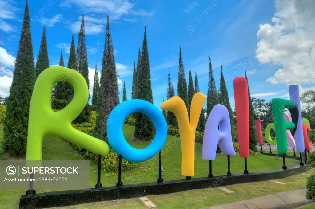 royal flora at rachapreuk royal gardens festival, chiang mai thailand