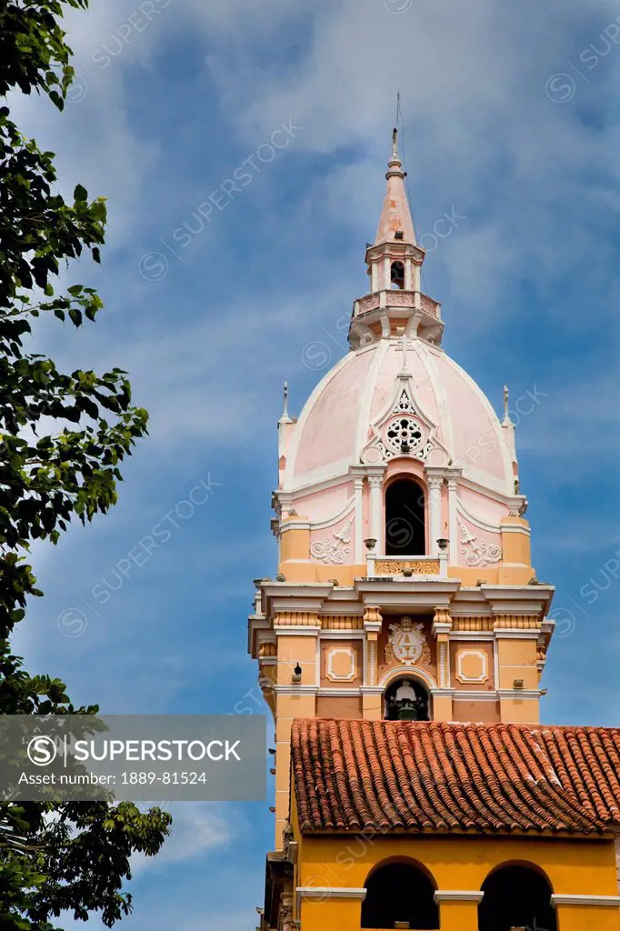 Dome of catedral de cartagena de indias, cartagena colombia