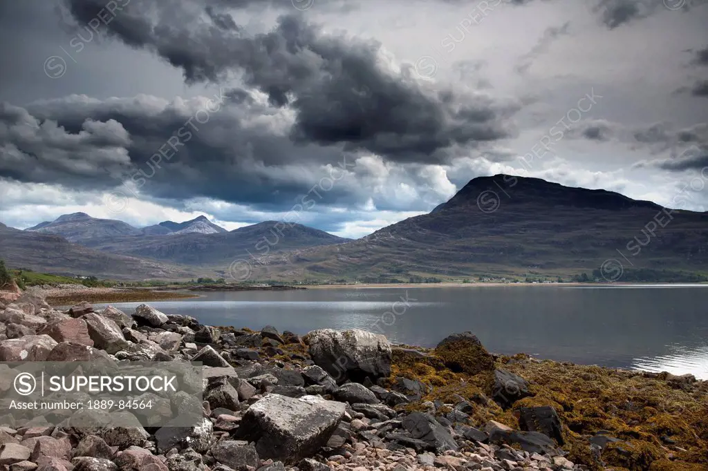 Cloudy Skies Over The Peninsula, Applecross Peninsula Highlands Scotland