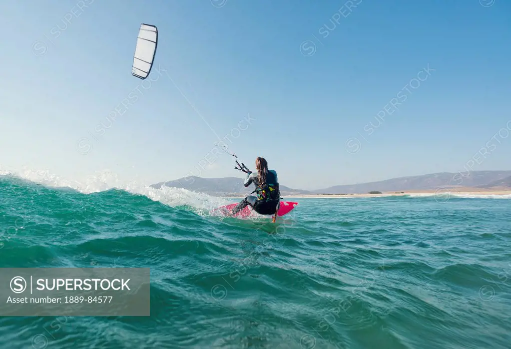 Kitesurfing, tarifa cadiz andalusia spain