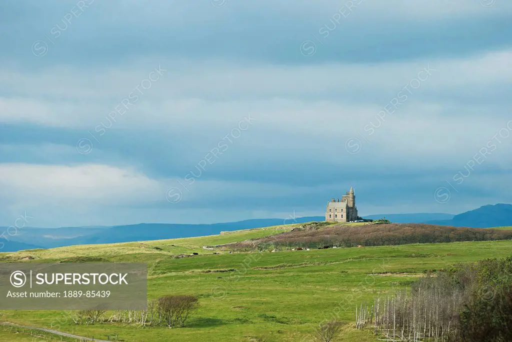 Landscape With A Castle In The Distance, Ireland