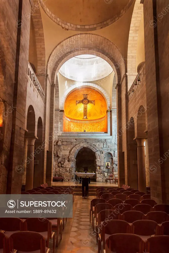 Interior of Ecce Homo Church; Jerusalem, Israel