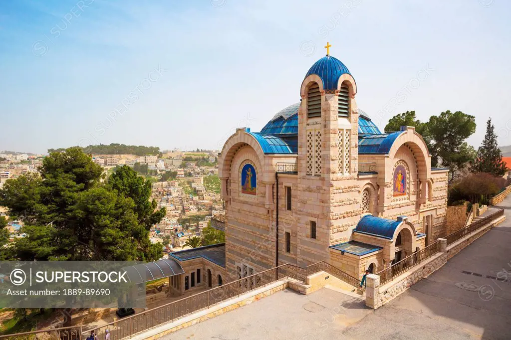 View of Church of St Peter; Gallicantu, Israel