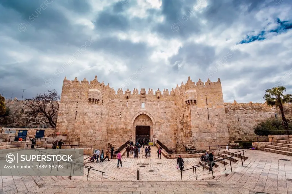 Damascus Gate; Jerusalem, Israel
