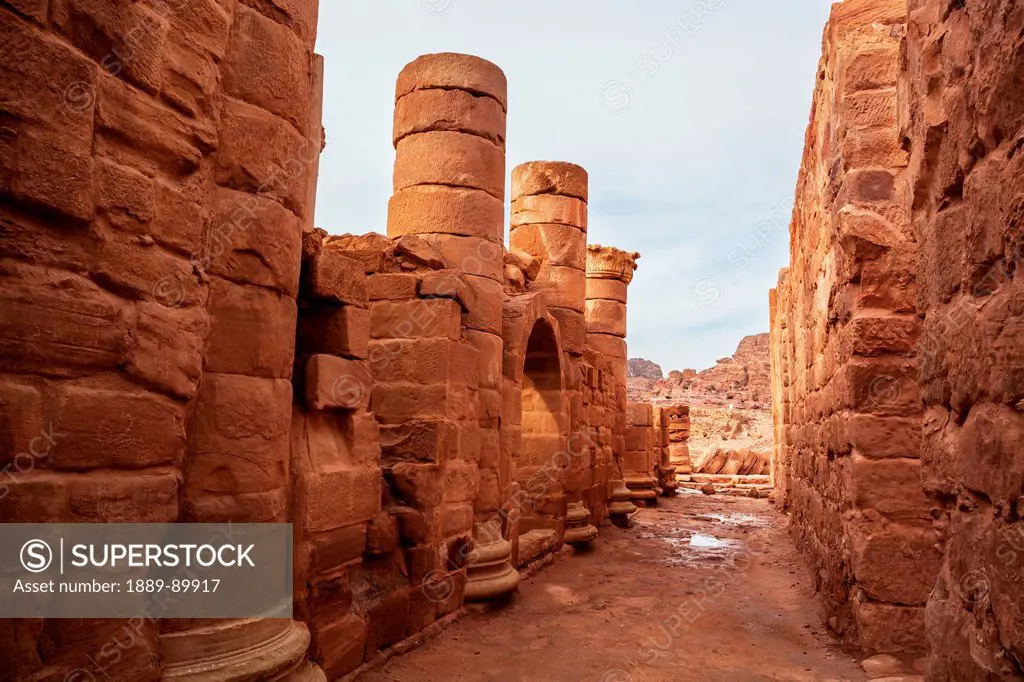 Old ruins; Petra, Jordan