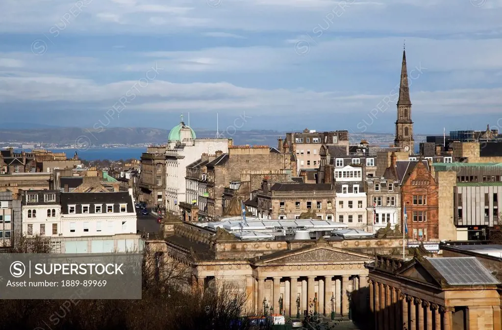 View of city; Edinburgh, Scotland, United Kingdom