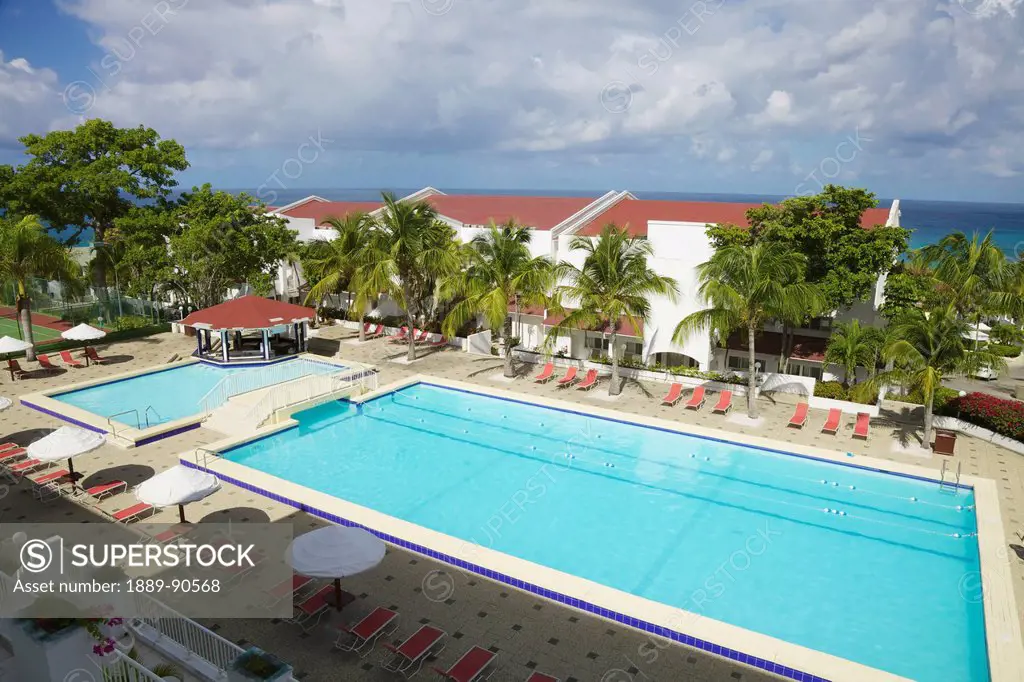 Simpson Bay Resort pool area, Simpson Bay; Sint Maarten, Dutch West Indies
