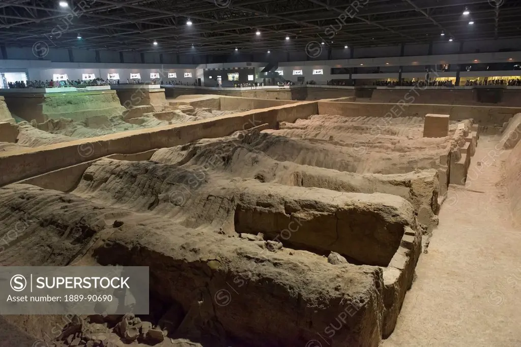 Mausoleum of the First Qin Emperor; Xi'an, Shaanxi, China