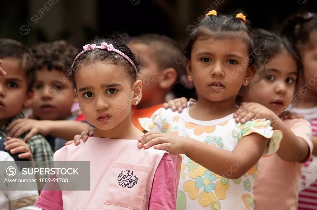 Students at the Early Childhood Development Union; Alexandria, Egypt