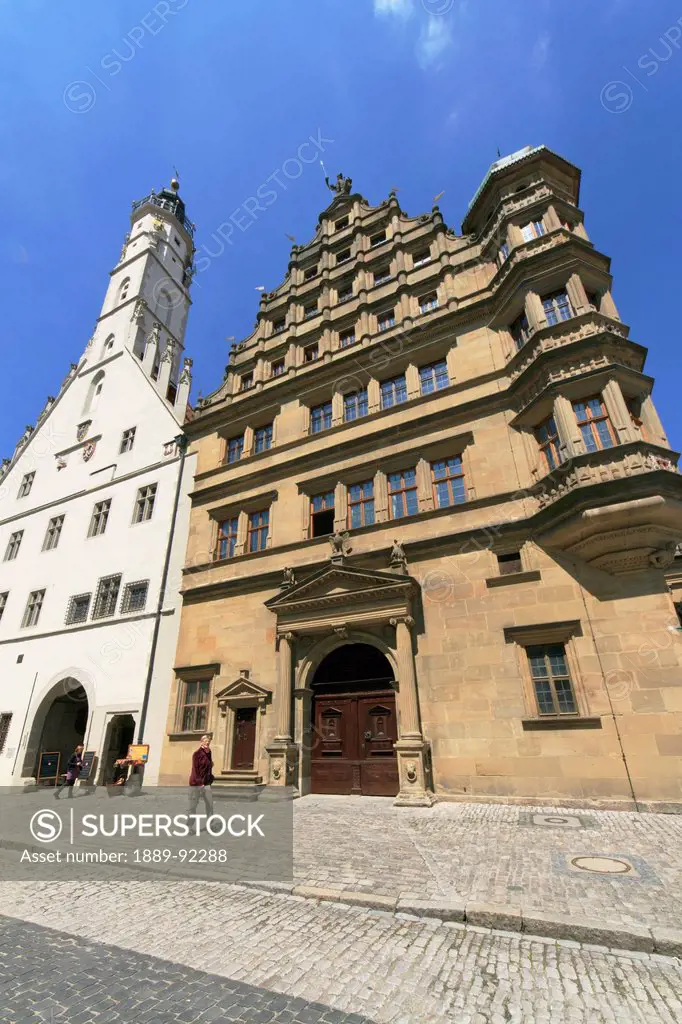 Rathaus (Town Hall), Rothenburg-ob-der-Tauber, Bavaria, Germany