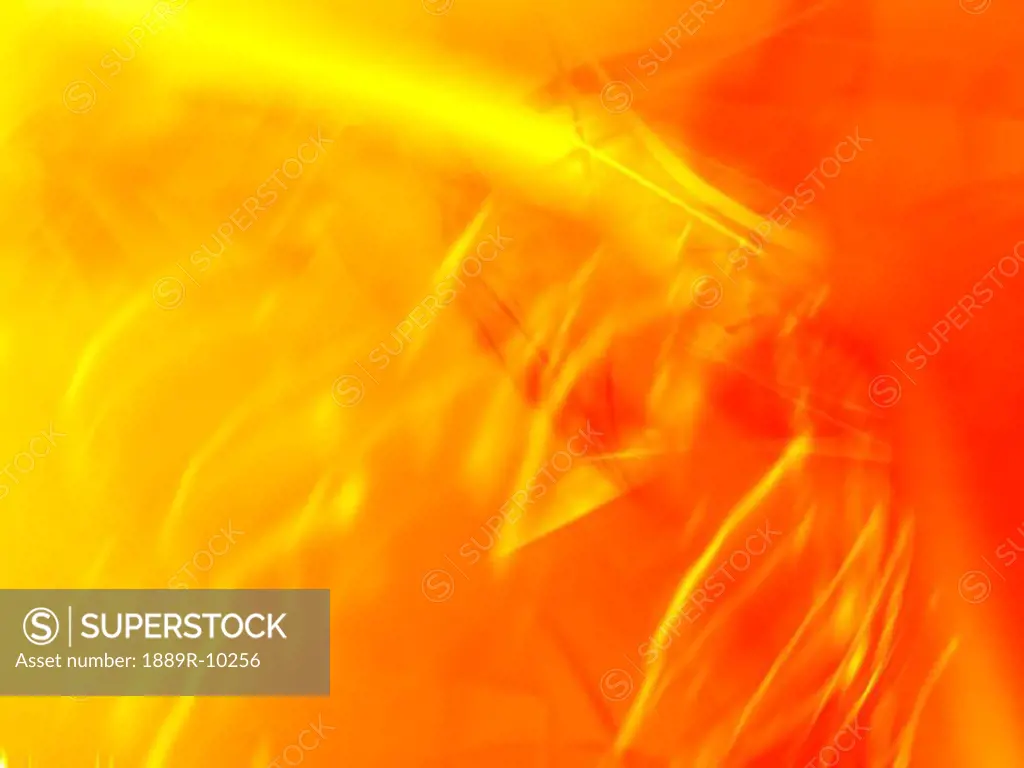 Yellow and orange abstract