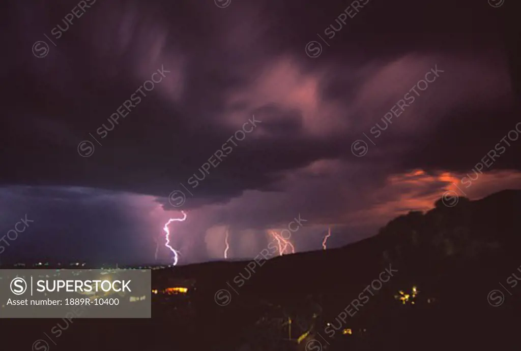 Electrical storm in Arizona