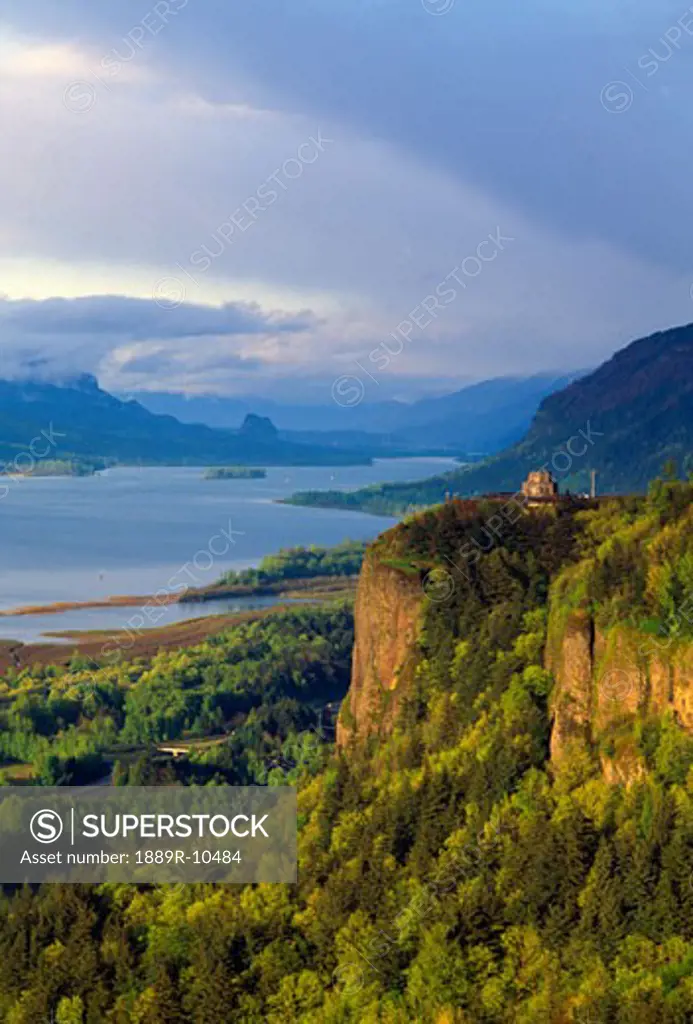 Crown Point view, Columbia River Gorge