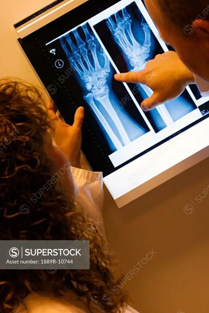 Examining x-rays