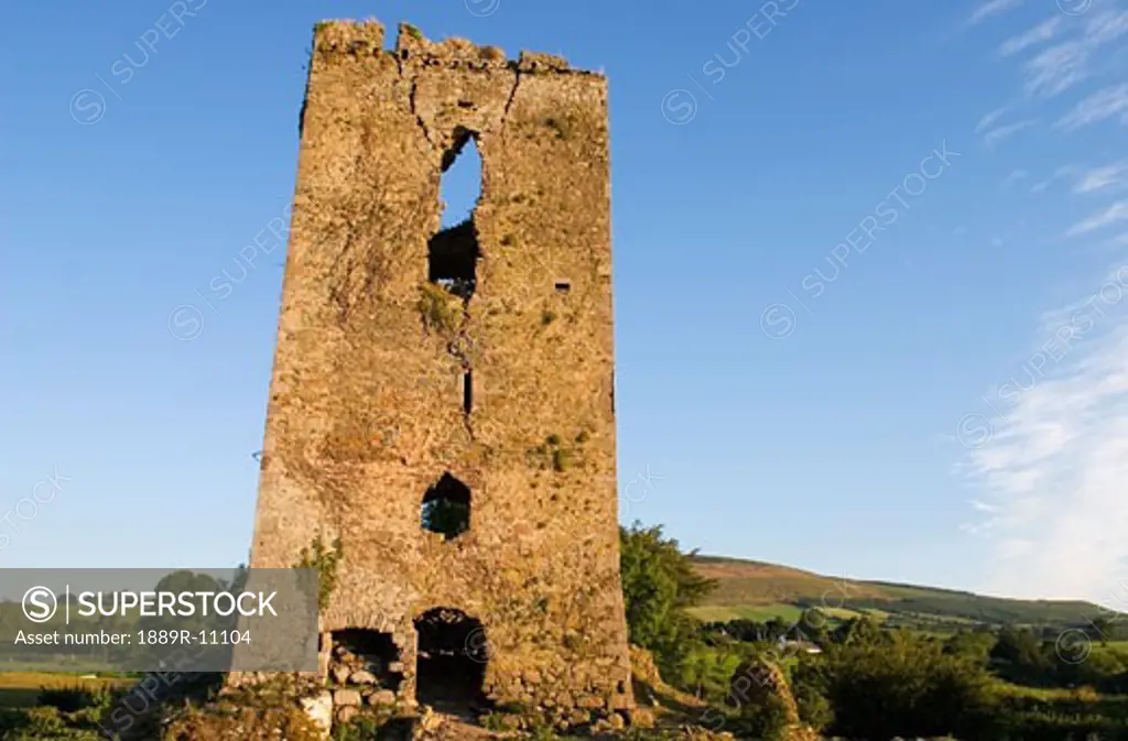 Ruined Castle, Near Croughaun, Co Waterford, Ireland