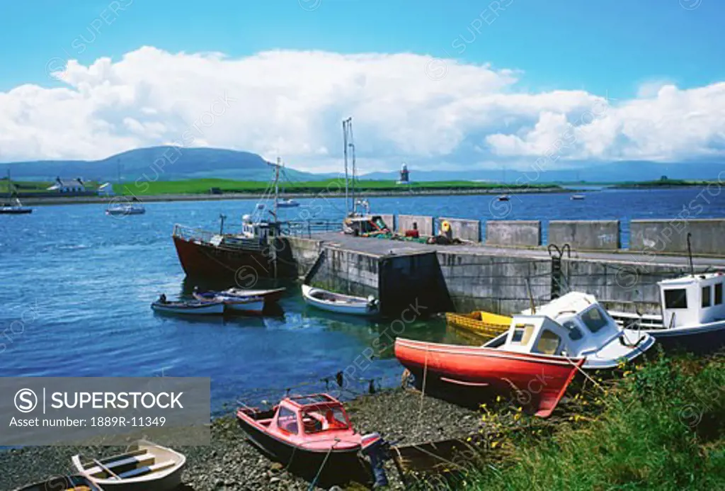Fishing Boats in County Sligo, Rosses Point, Ireland