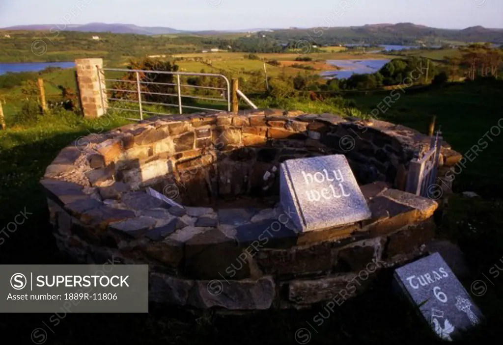 Holy Well, St Colmcille's birthplace, Gartan, Co Donegal, Ireland