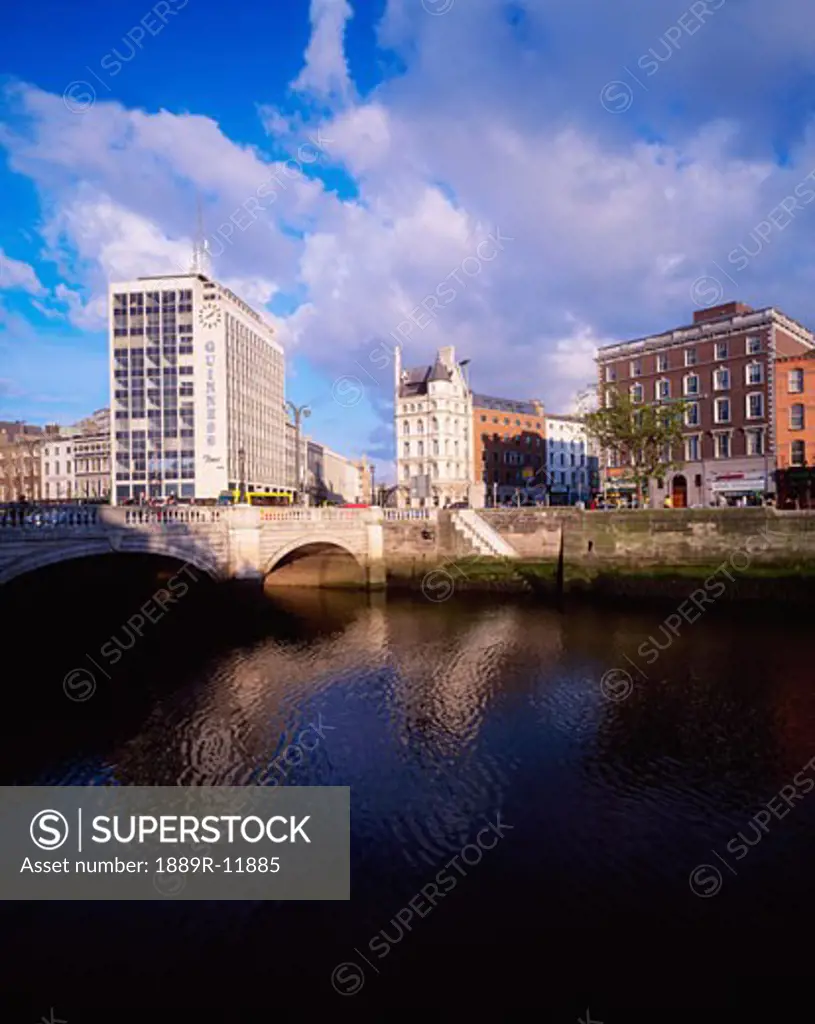 Dublin City, O'Connell Bridge, Ireland