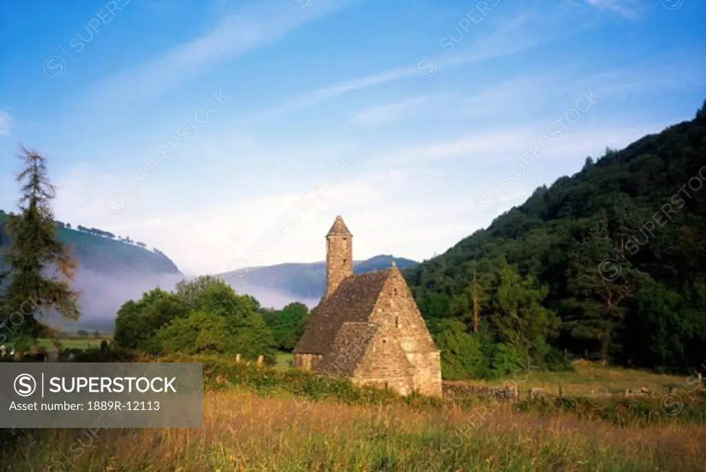 St Kevin's Chapel, Glendalough, Co Wicklow, Ireland