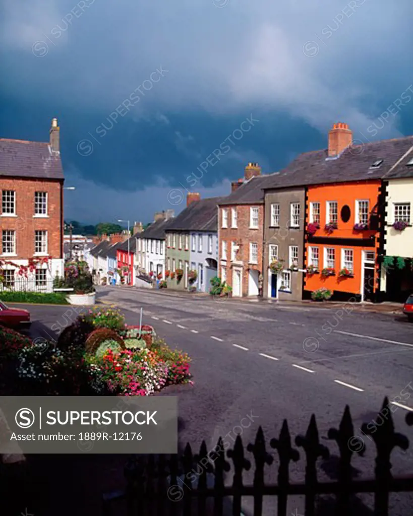 Main street, Hillsborough village, Co Down, Ireland