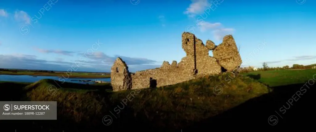 Norman Castle, Clonmacnoise, Co Offaly, Ireland