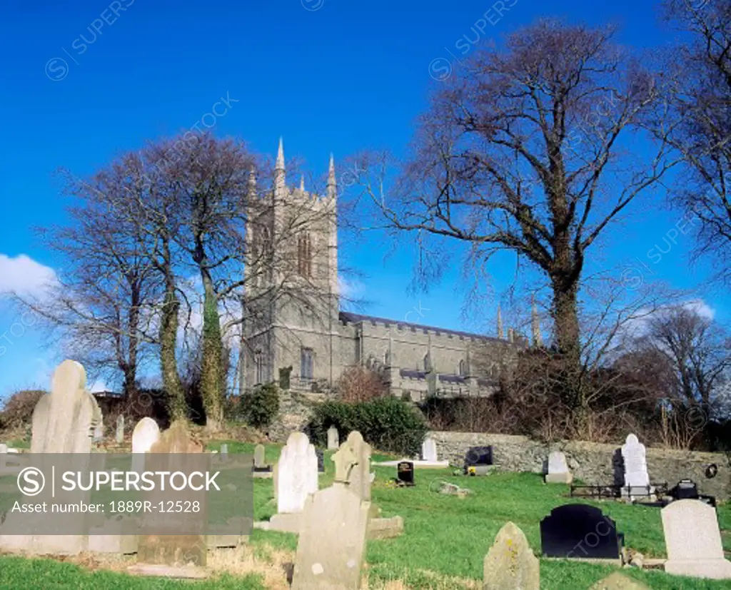 Downpatrick Cathedral, burial place of St. Patrick, Co Down, Ireland