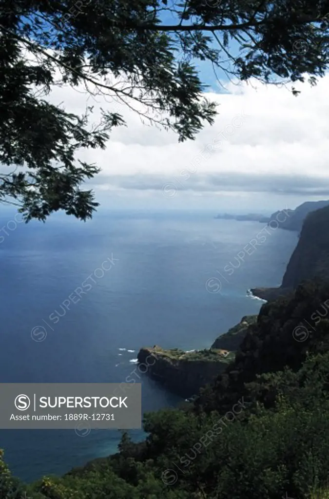 South Atlantic Ocean in Madeira, Portugal