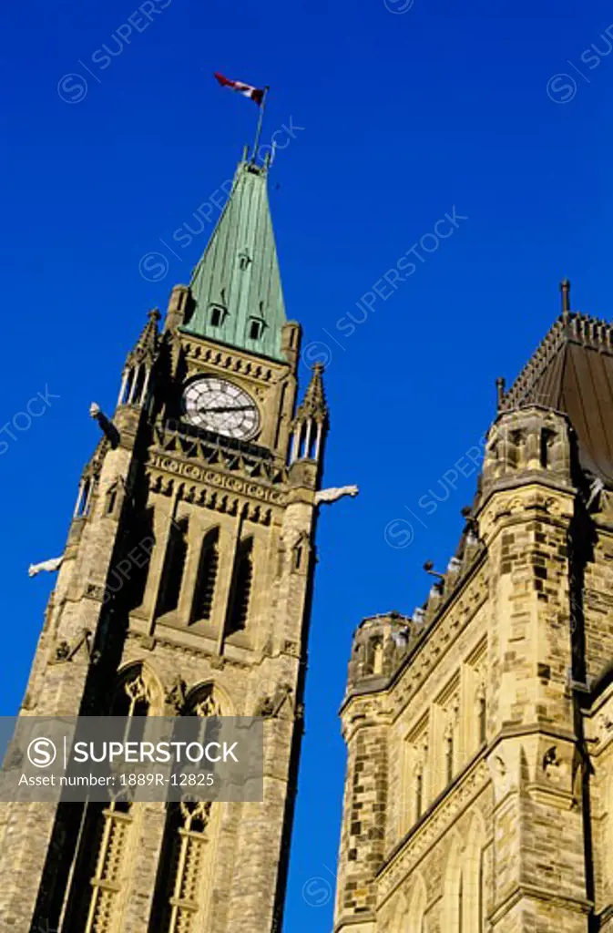 Peace Tower, The Centre Block, Parliament Hill, Ottawa, Ontario, Canada