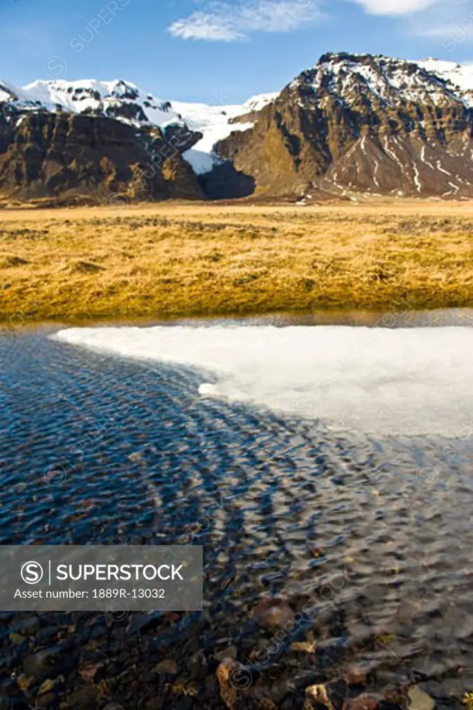 Vatnajokull Range and Skaftafell National Park, Southern Iceland