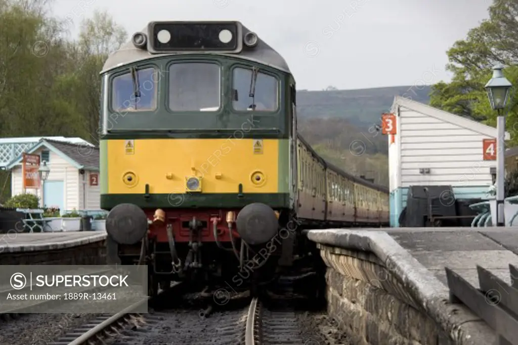 Train, Grosmont, North Yorkshire, England