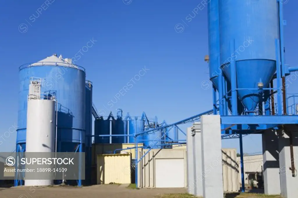Cement Factory, Valley City, North Dakota, USA  