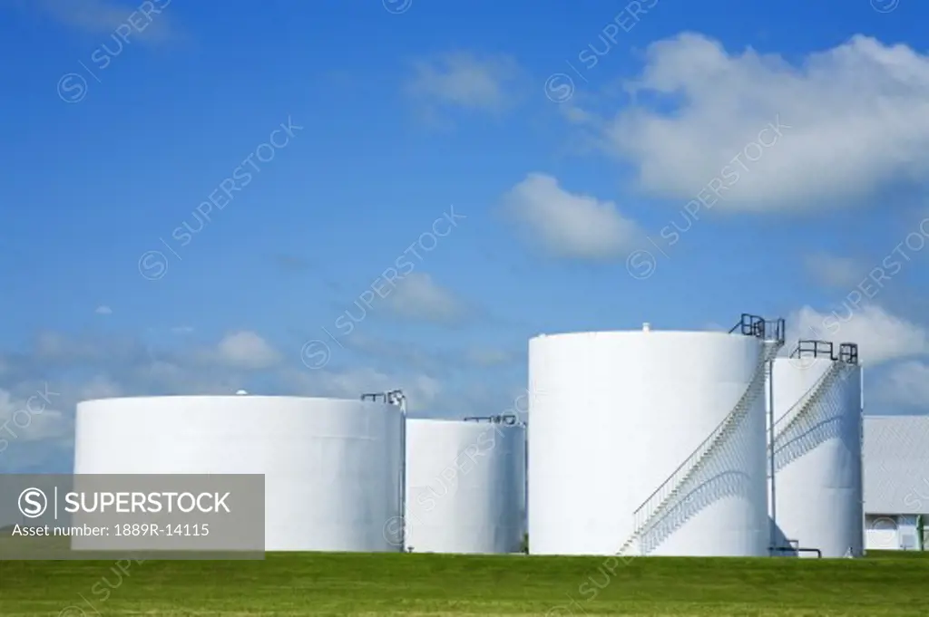 Oil storage terminal, Winnipeg, Manitoba, Canada  