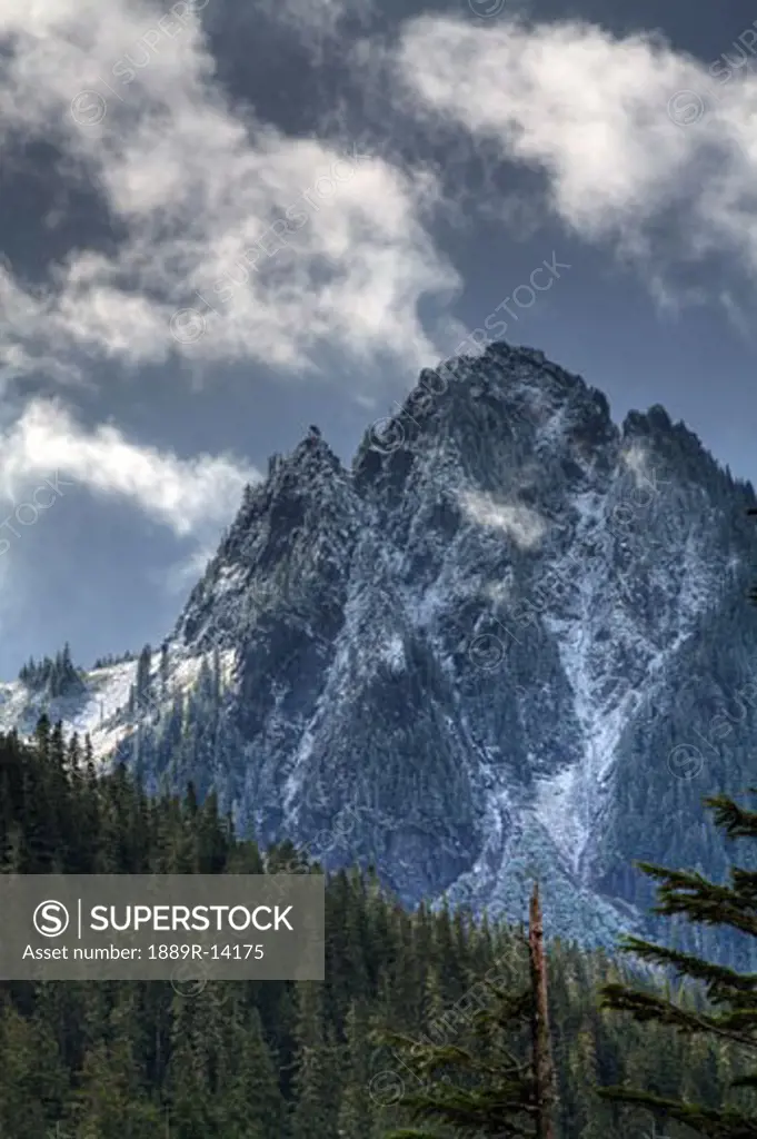 Mountain Peak, Mount Rainier National Park, Tatoosh Range, Washington, USA  