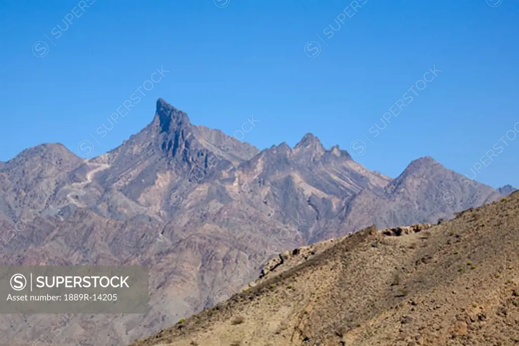 Jabal Dhawi, Sultanate of Oman; mountains
