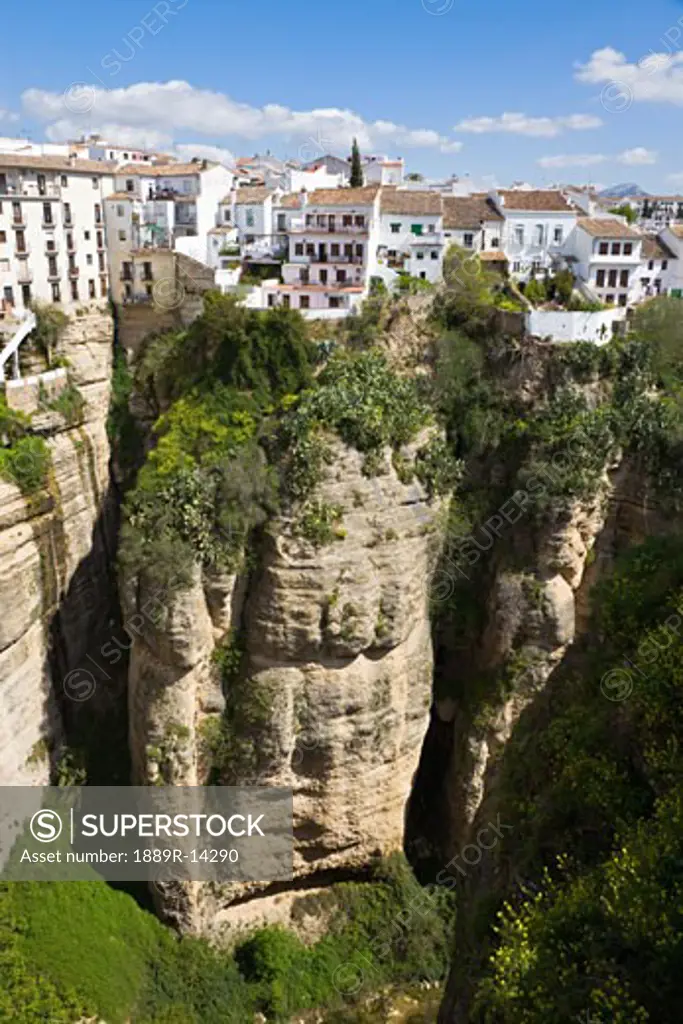 Ronda, Malaga, Spain; Tajo gorge