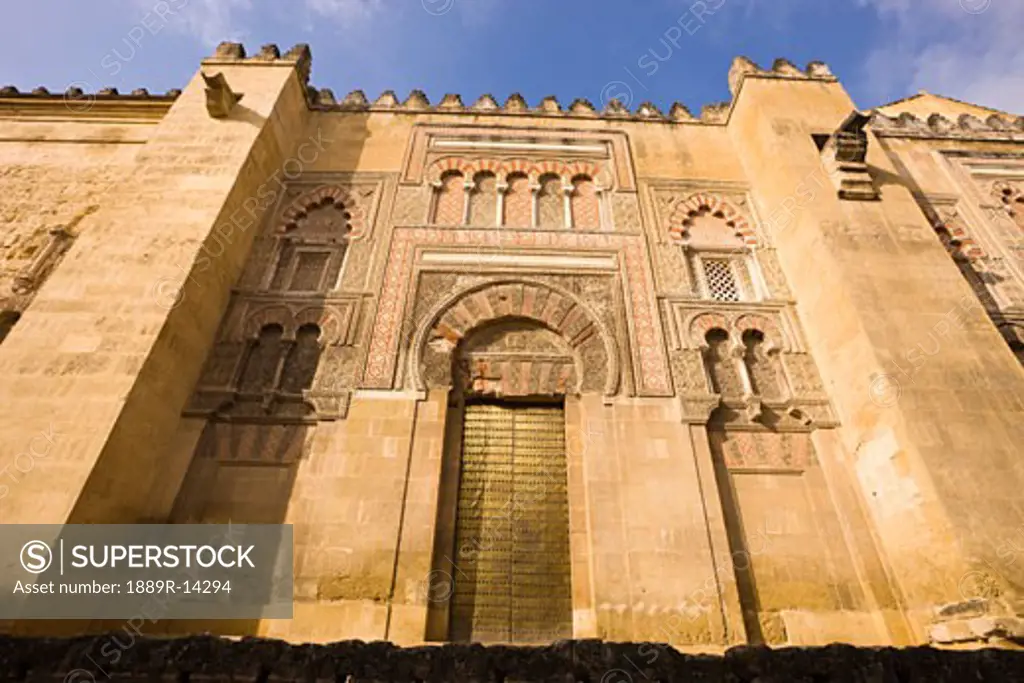 Cordoba, Spain; Door of La Mezquita, the Great Mosque